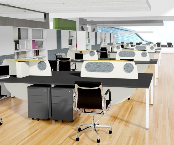 Open plan office design Melbourne
