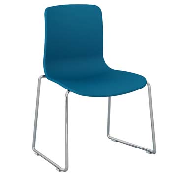 Plastic Visitor Chair in Bright Colours