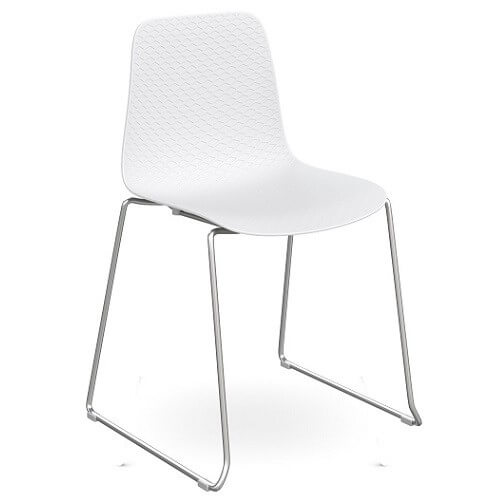 Emboss Sled Chair Officeway Office Furniture Melbourne