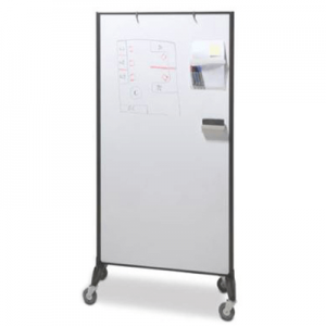 Visionchart Communicate Room Divider Double Sided Whiteboard