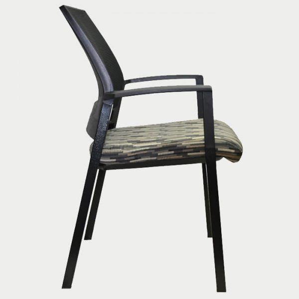 Classic Mesh Visitor Chair With Arms