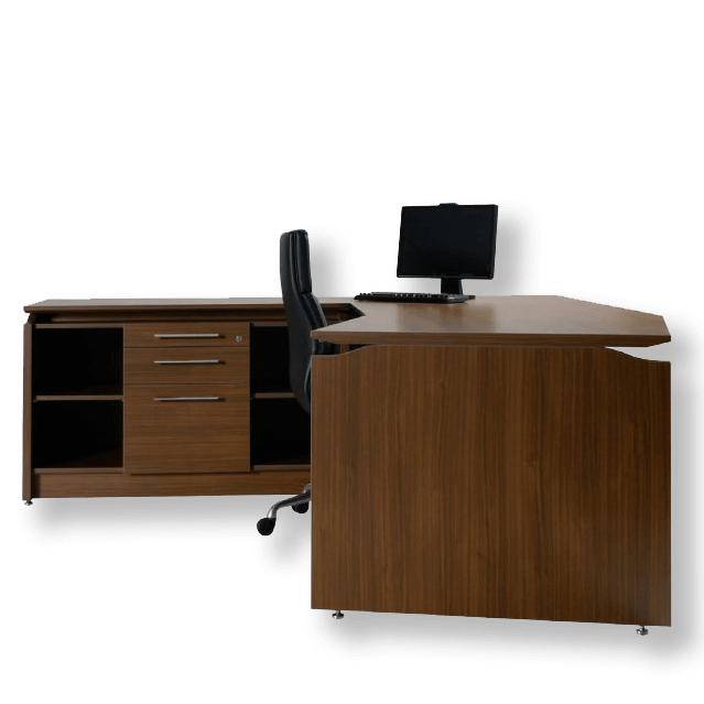 Vantage Classic Angled Desk - Officeway Office Furniture Melbourne