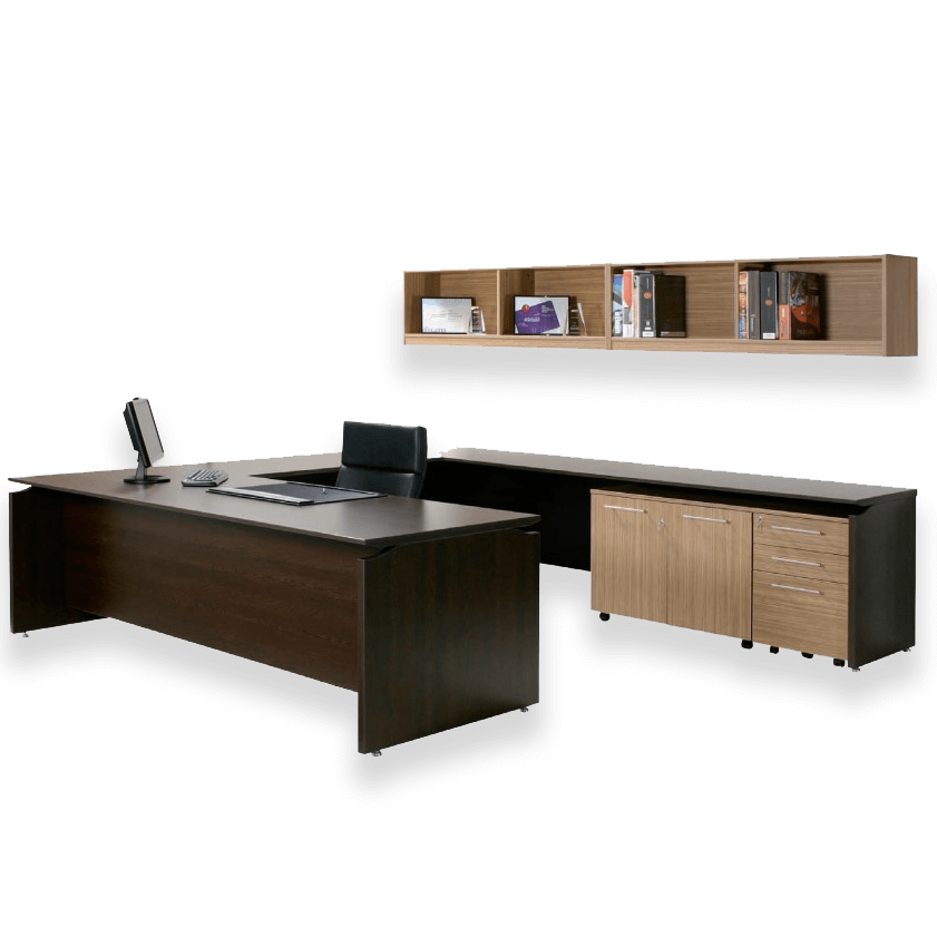 Vantage U Desk Set - Officeway Office Furniture Melbourne